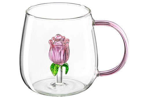 Кружка 450 мл 12*8,8*9 см Роза - Elan gallery фото 11