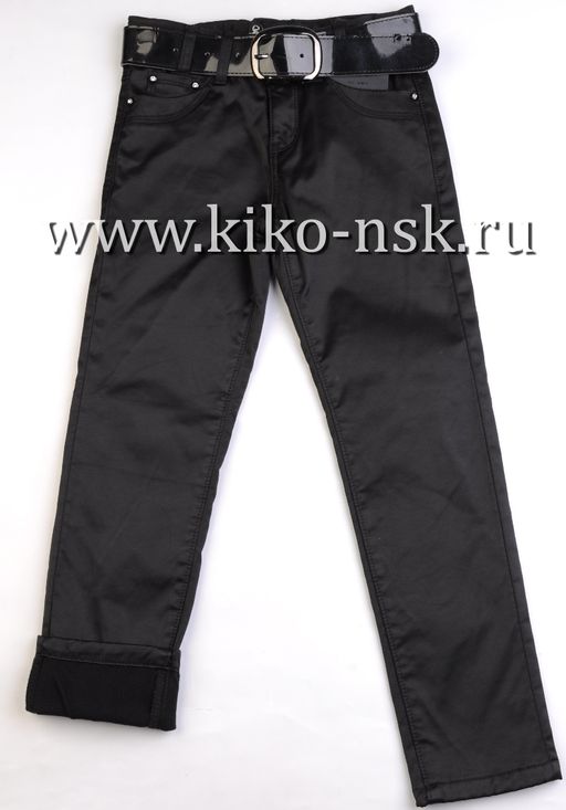 2834Y-7 Брюки школьные для девочки на флисе KANDY - Kiko фото 7