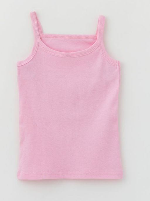 Майка для девочки из рибаны, розовый - Lesi kids фото 20