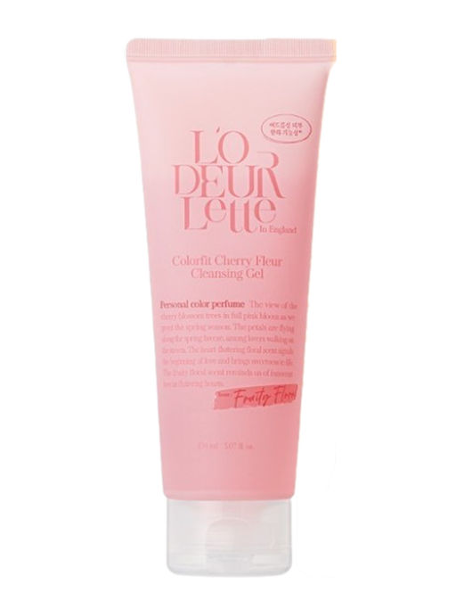 LODEURLETTE Очищающий гель для проблемной кожи лица / In England Colorfit Cherry Fleur Cleansing Gel, 150 мл