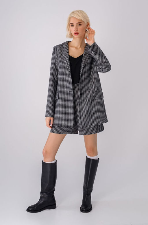 Костюм Pirs 3414 черно-белая гусиная лапка фото 2