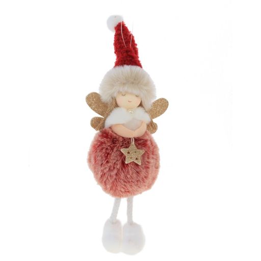Изделие декоративное подвесное "Девочка", L9 W7 H25 см, 3в.