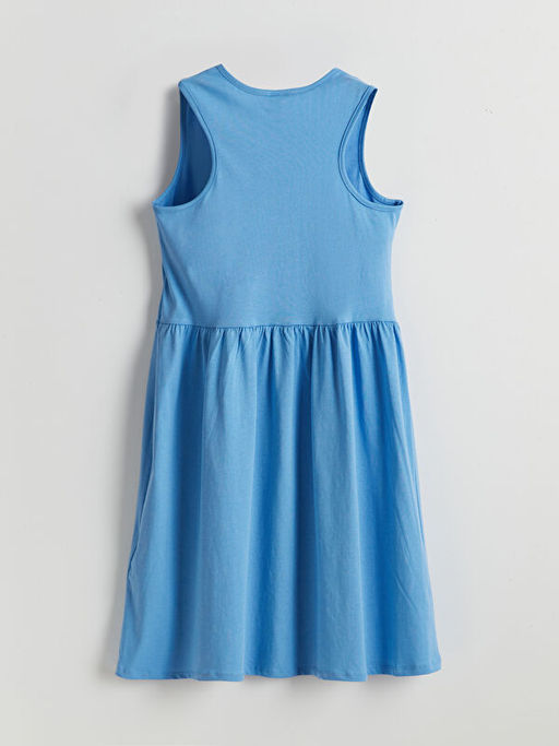 Bisiklet Yaka K?z ?ocuk Elbise