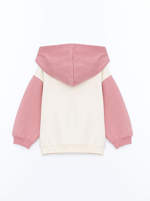 Bisiklet Yaka Minnie Mouse Bask?l? K?z Bebek Sweatshirt ve E?ofman Alt 2li - Waikiki фото 3