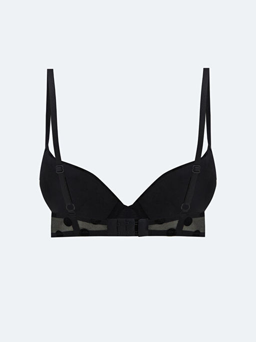 Balenli Dolgulu Puantiyeli Straplez S?tyen