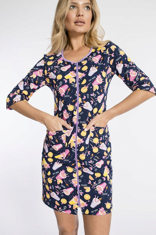 Халат М323142б Набивка - Елена фото 6