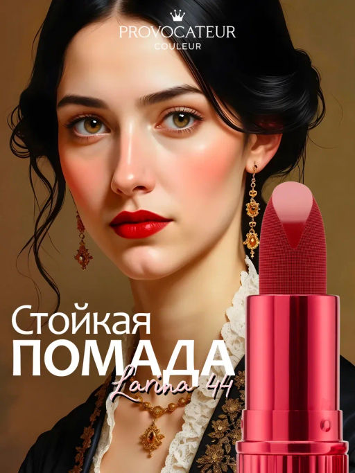 Provocateur Помада Стойкая Rouge Allure 44 красный бархат
