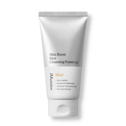 JMSOLUTION Пенка для умывания Skin Boost Rice Cleansing Foam 1.5 (150 мл)  фото 2