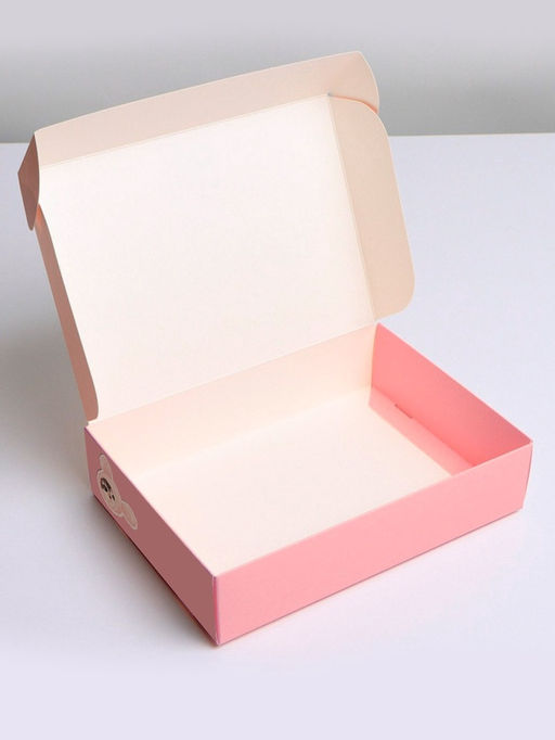 Цена за 2 шт. Коробка складная «Люблю», 21×15×5 см