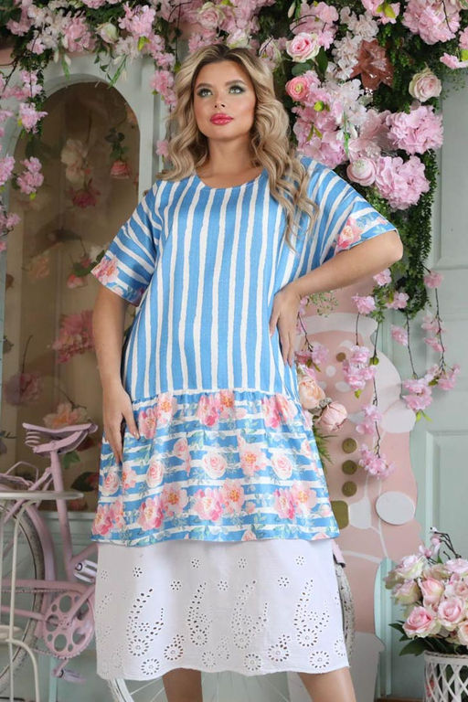 Платье П2-4078/1 - Wisell фото 7