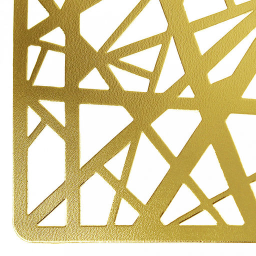 Салфетка декоративная Лучи 30х45см ПВХ, золото (Китай) - Домашняя мода фото 2