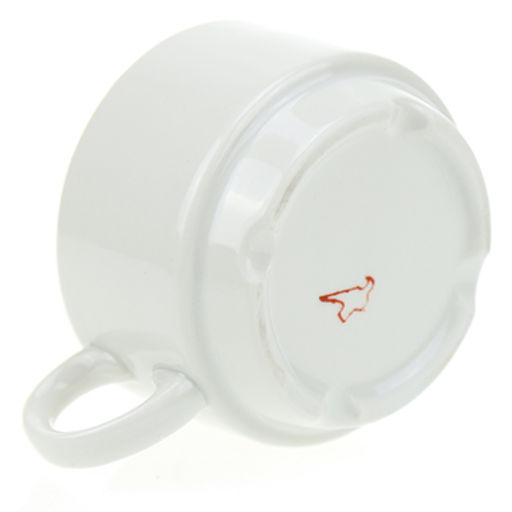 Чашка кофейная фарфоровая 170мл, д8см, h5см, форма Штабелируемая, белье (Россия) - Домашняя мода фото 3