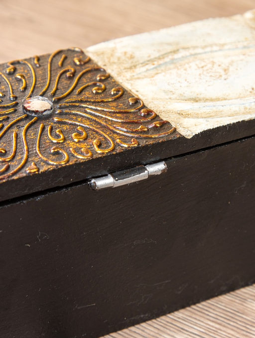 Шкатулка «Будда», 32×7×7 см, МДФ