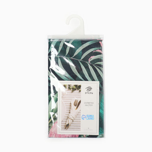 Салфетка «Этель» Tropical parrots, 46×46 см, 100% хлопок, саржа 190 г/м²