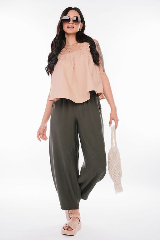 NOBBY, Женские брюки 707-189/1 (хаки) фото 2