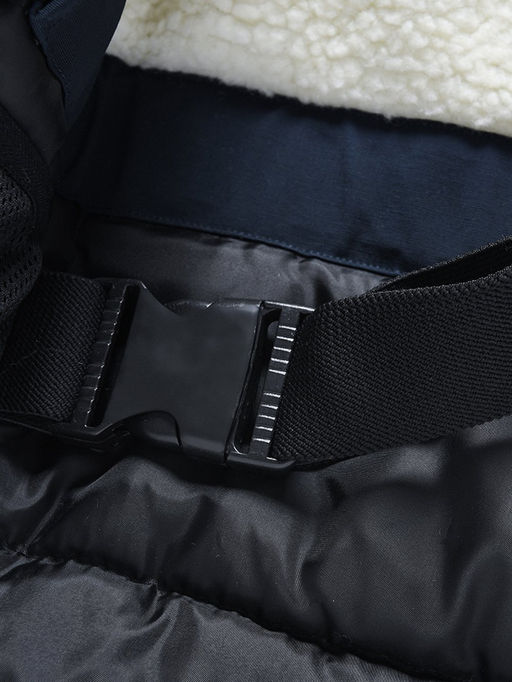 Парка зимняя подростковая для мальчика темно-синего цвета 9341TS - Valianly фото 8