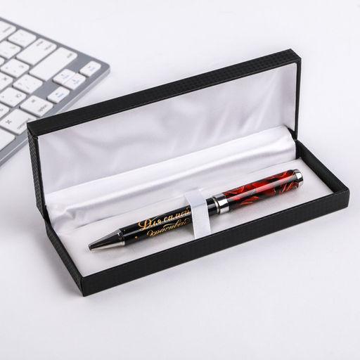 Ручка шариковая, синяя паста, 1.0 мм, в футляре, металл Только для тебя