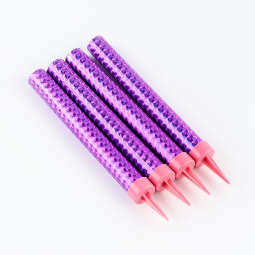 Свечи фонтаны в торт «Розовые искры», 4 шт., 12 см, горение 30 сек.