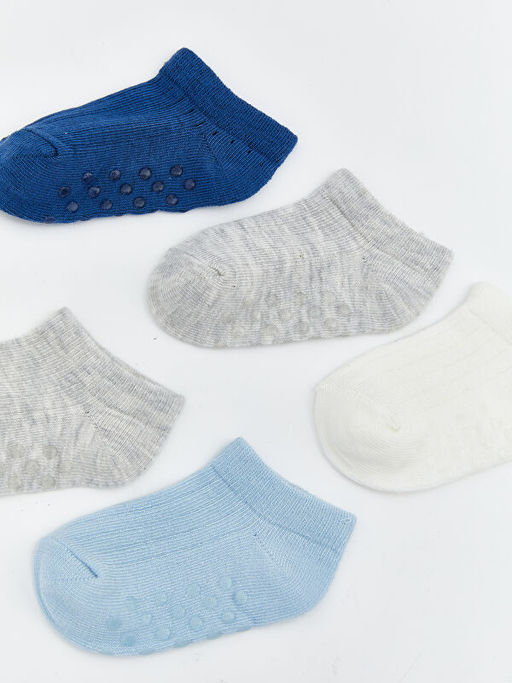 Basic Erkek Bebek Patik ?orap 5li