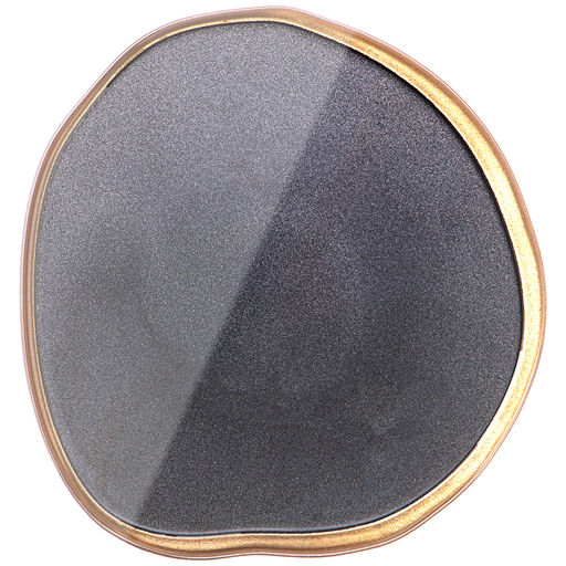 В наличии 1 шт. ТАРЕЛКА СЕРВИРОВОЧНАЯ BOHEMIA BLACK 21СМ