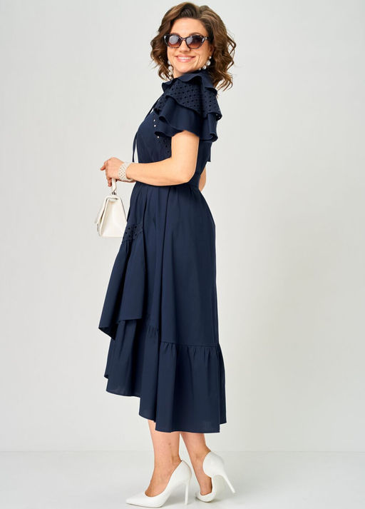 Платье EVA GRANT 7297 синий