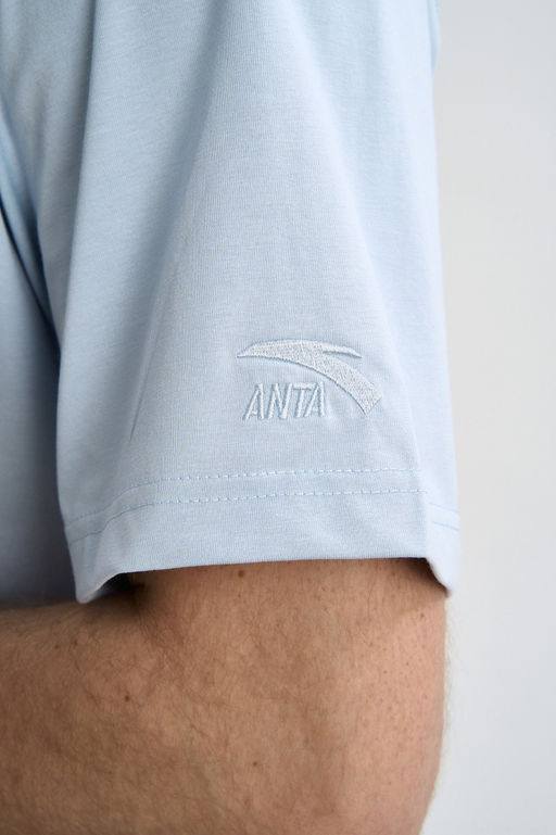 Футболка Серо-голубой ANTA SPORTS CLUB SS Tee  фото 8