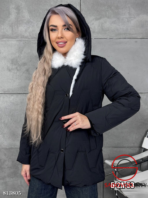 Куртка женская с капюшоном - Bruno фото 5