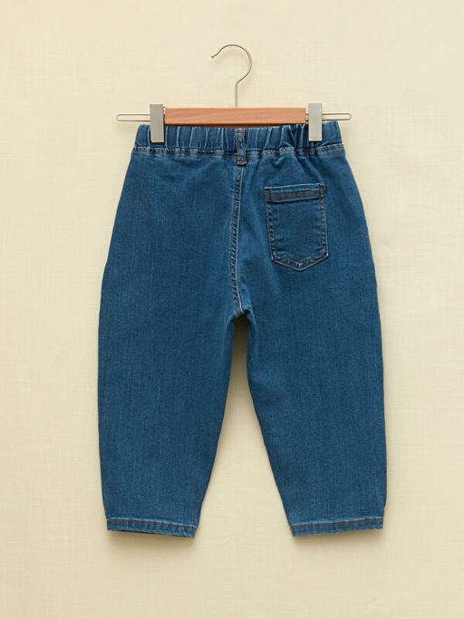 Beli Lastikli Erkek Bebek Jean Pantolon - Waikiki фото 3