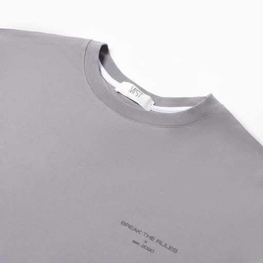 Футболка мужская MIST Break, серый, размер 48