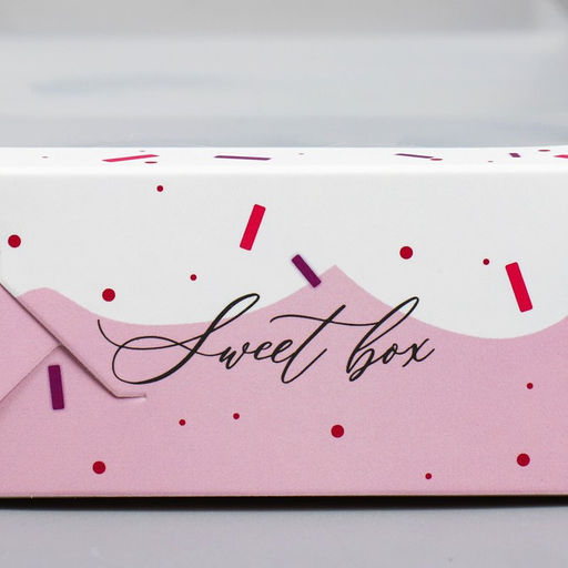 Цена за 5 шт. Коробка кондитерская, упаковка, Sweet box, 27×27×5 см
