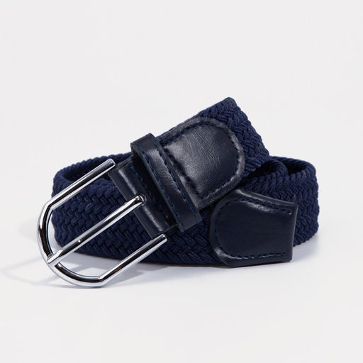 Ремень детский, ширина 3 см, пряжка металл, цвет тёмно-синий - Simaland фото 2