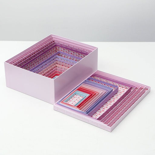 Набор коробок подарочных 15 в 1 Нежность, 12 х 6.8 х 4 см - 46.6 х 30.2 х 17.5 см - Дарите счастье фото 9