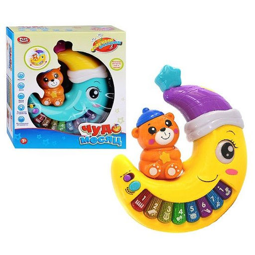 Музыкальная игрушка Play Smart Пианино "Чудо месяц" на батарейках, в коробке