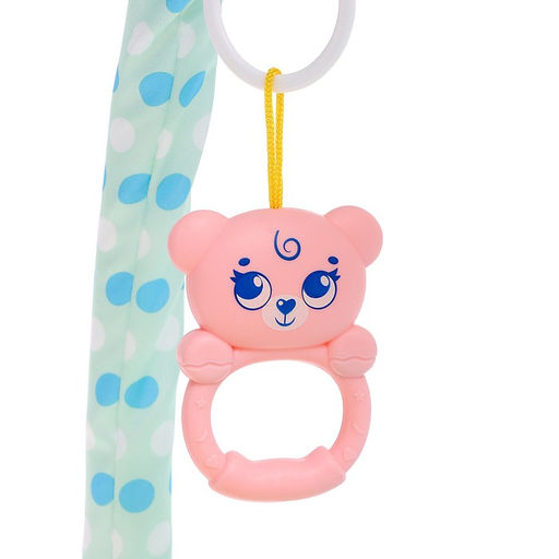 Музыкальный развивающий коврик с пианино, русская озвучка, свет, цвет голубой - Zabiaka фото 5