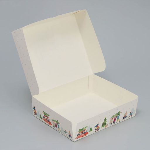 Цена за 5 шт. Коробка складная «С Новым годом», 20×17×6 см