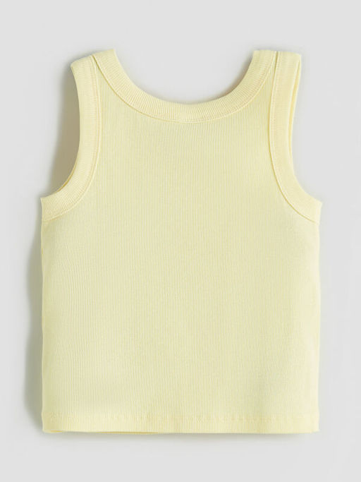 Bisiklet Yaka K?z ?ocuk Crop Atlet