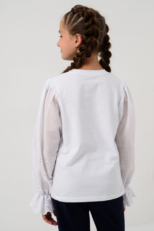 Блузка Евдокия длинный рукав