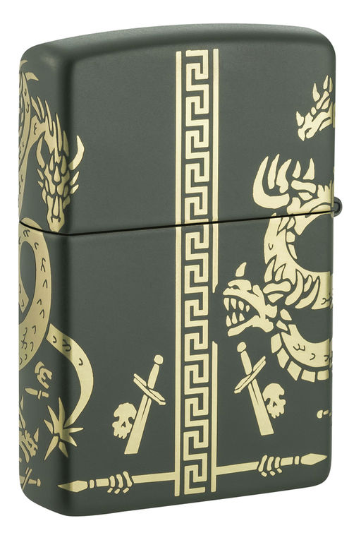 Зажигалка ZIPPO Дракон | Dragon Design 48907  фото 6