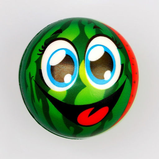 Цена за 12 шт. Мяч детский мягкий Глазастик, 6.3 см, МИКС - Funny toys фото 4