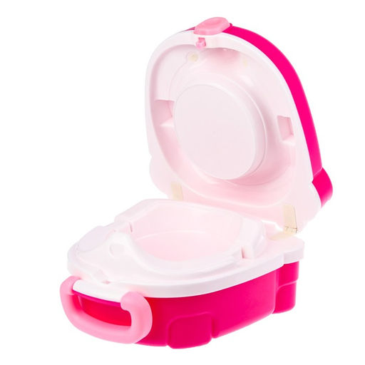 Горшок детский переносной, цвет розовый - Крошка я фото 5