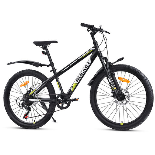 Велосипед 24" Rocket Aries 1.0 , цвет черный, размер 13"