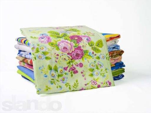 Простыня Бязь 125 гр/м2 набивная 1,5 спальная (150х215)