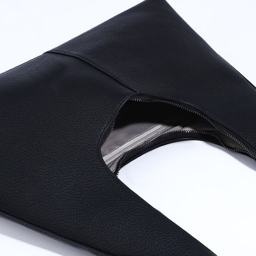 Сумка-шопер на молнии, цвет чёрный - Simaland фото 5