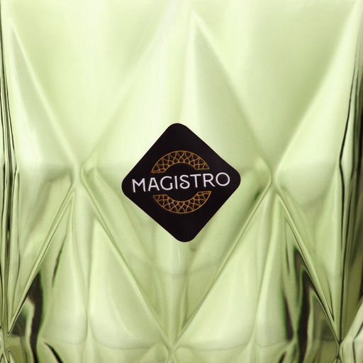 Стакан стеклянный Magistro Круиз, 240 мл, цвет зелёный  фото 23