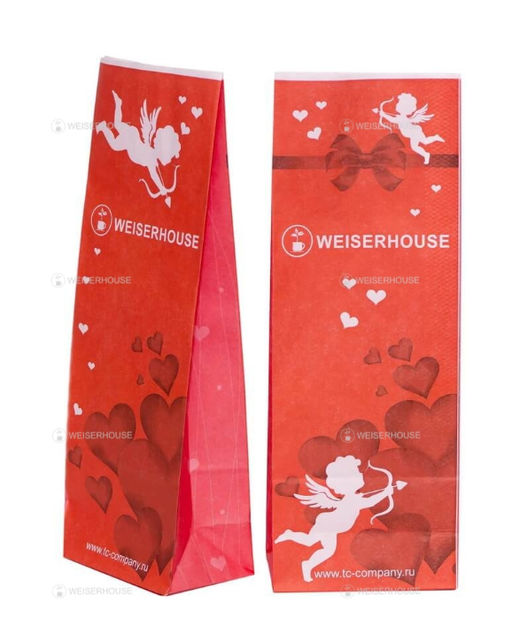 Пакет бум. Weiserhouse для Влюбленных, 150-200 гр, 1 уп*100шт.