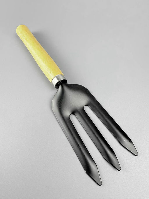 Набор садовых инструментов с деревянной ручкой (лопатка, вилка, рыхлитель) OLS-247-1 - Shanghai CO фото 5