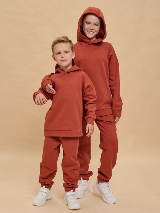 PELICAN, толстовка детская, Терракотовый