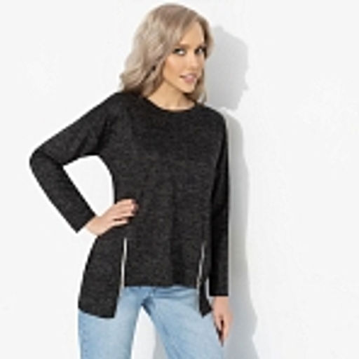 Свитшот с акцентными молниями, Городской драйв - Charutti фото 10