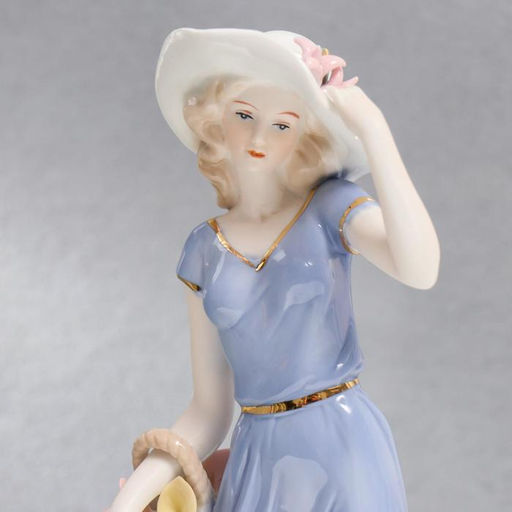 Сувенир керамика "Цветочница" 30х11,5х8 см