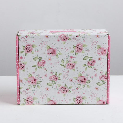 Коробка подарочная складная, упаковка, Светись от счастья, 27?9?21 см